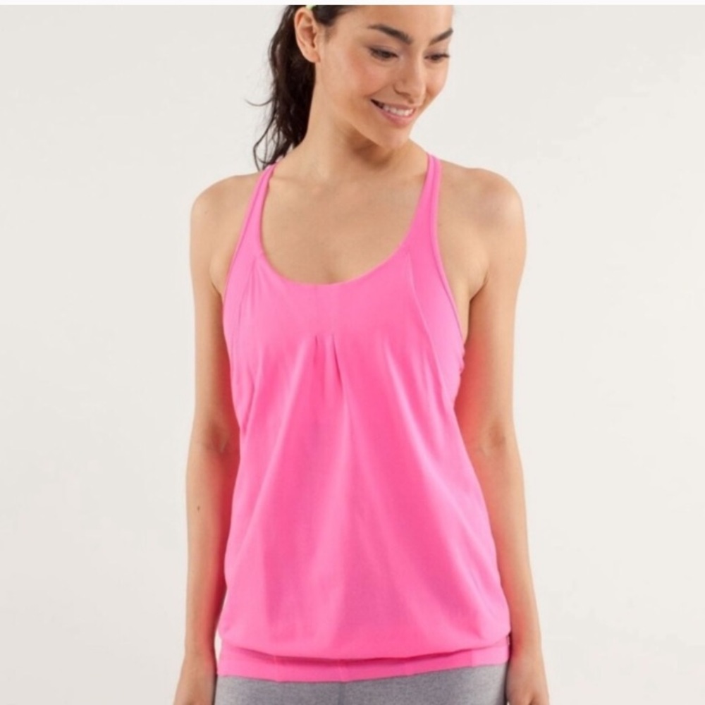 Lululemon tank with built in sports bra